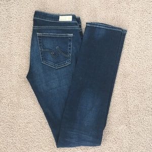 AG Aubrey Skinny Straight Jeans Sz 28